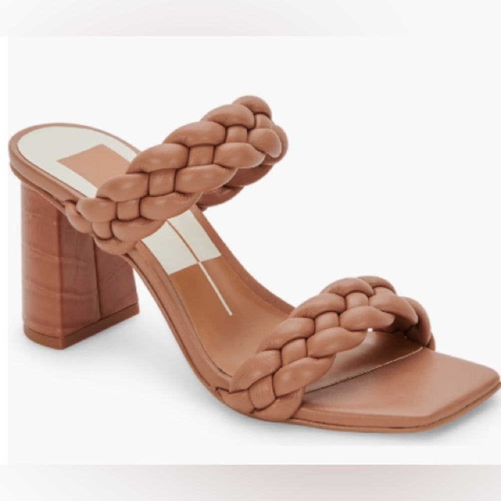 Dolce Vita Paily Cafe Stella Slide, Caramel Color, Size 6